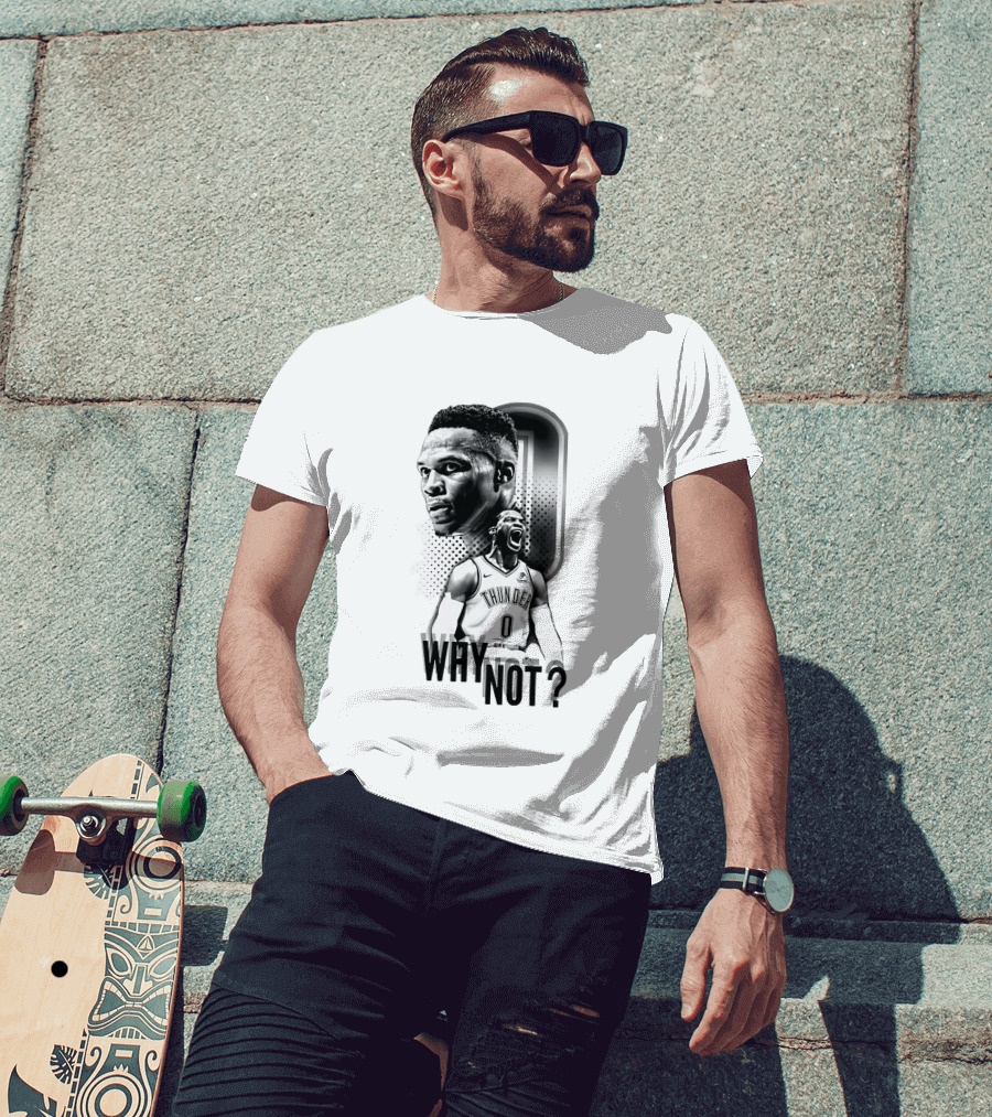 Russell Westbrook Oklahoma City Thunder Why Not 0 T-Shirt