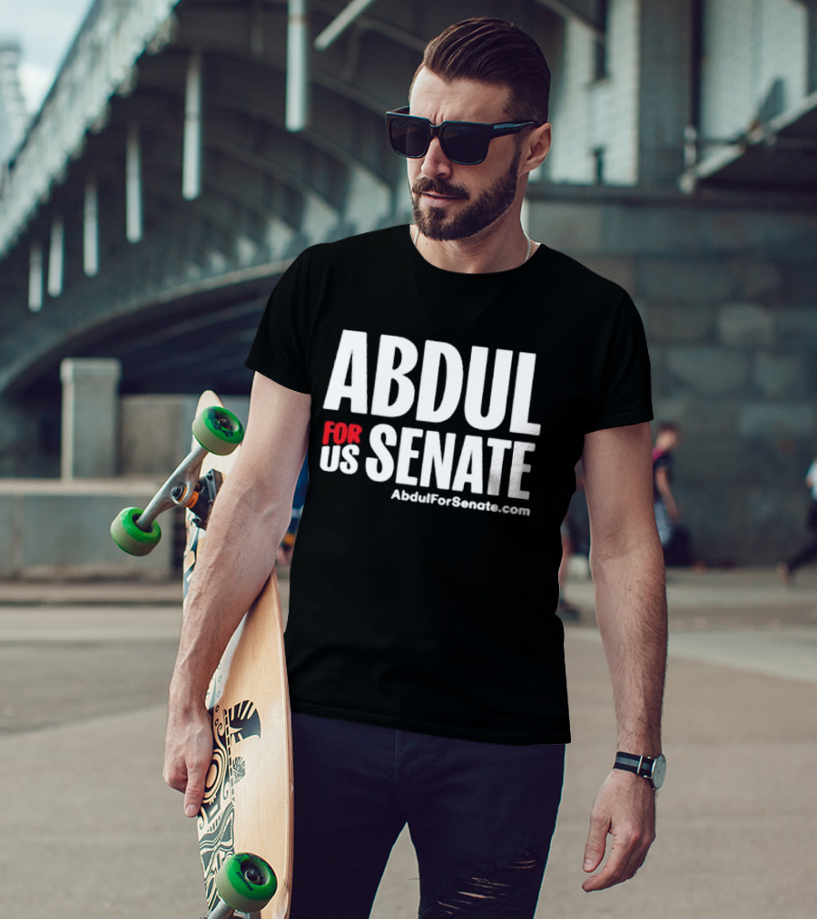 Abdul For US Senate AbdulForSenate.com T-Shirt