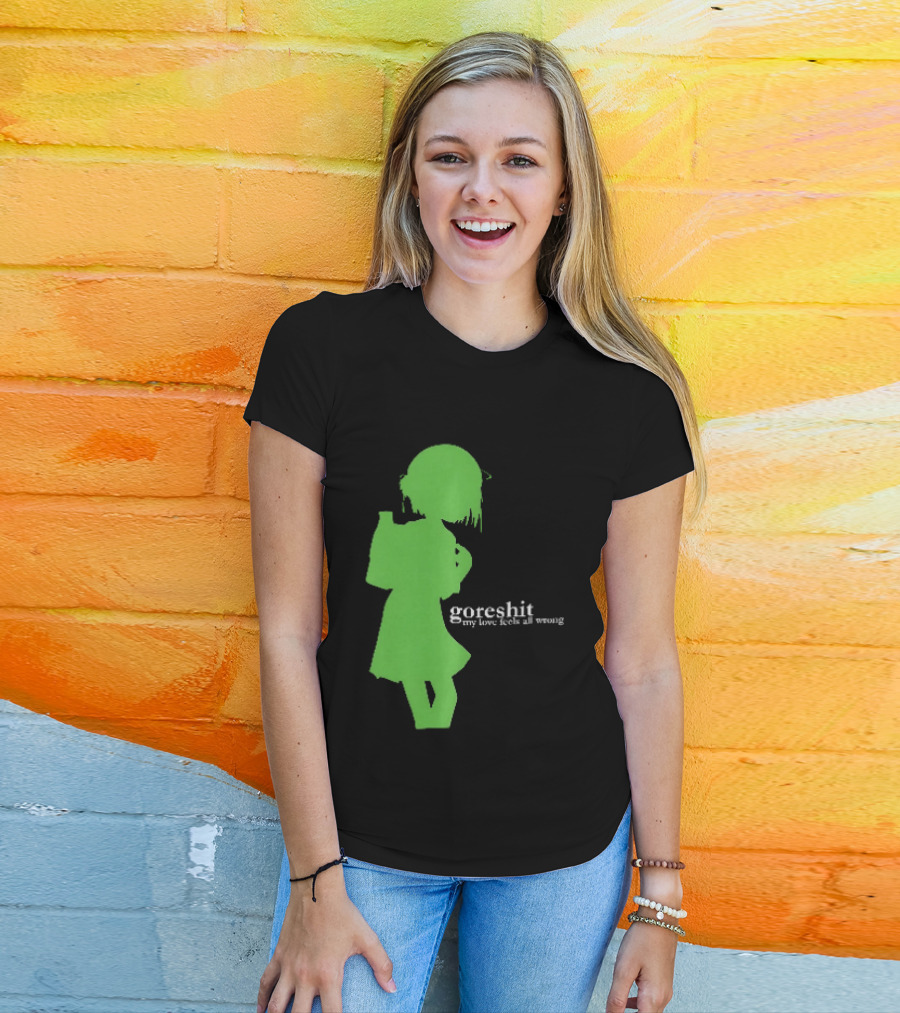 Goreshit My Love Feels All Wrong Anime T-Shirt