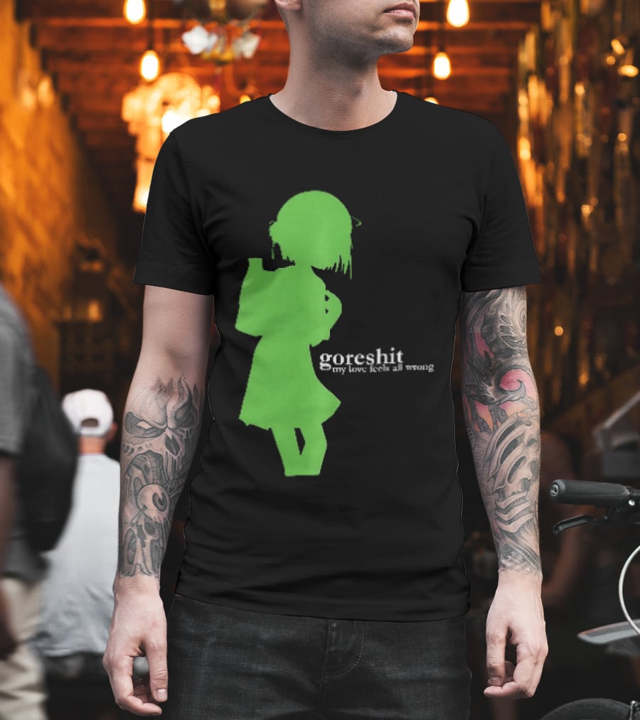 Goreshit My Love Feels All Wrong Anime T-Shirt