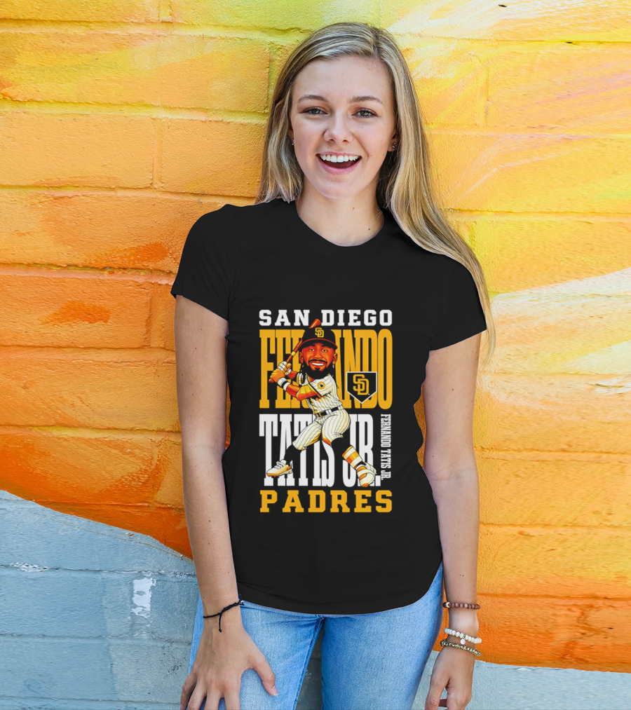 San Diego Padres Fernando Tatis Jr Iconic Baseball Star T-Shirt