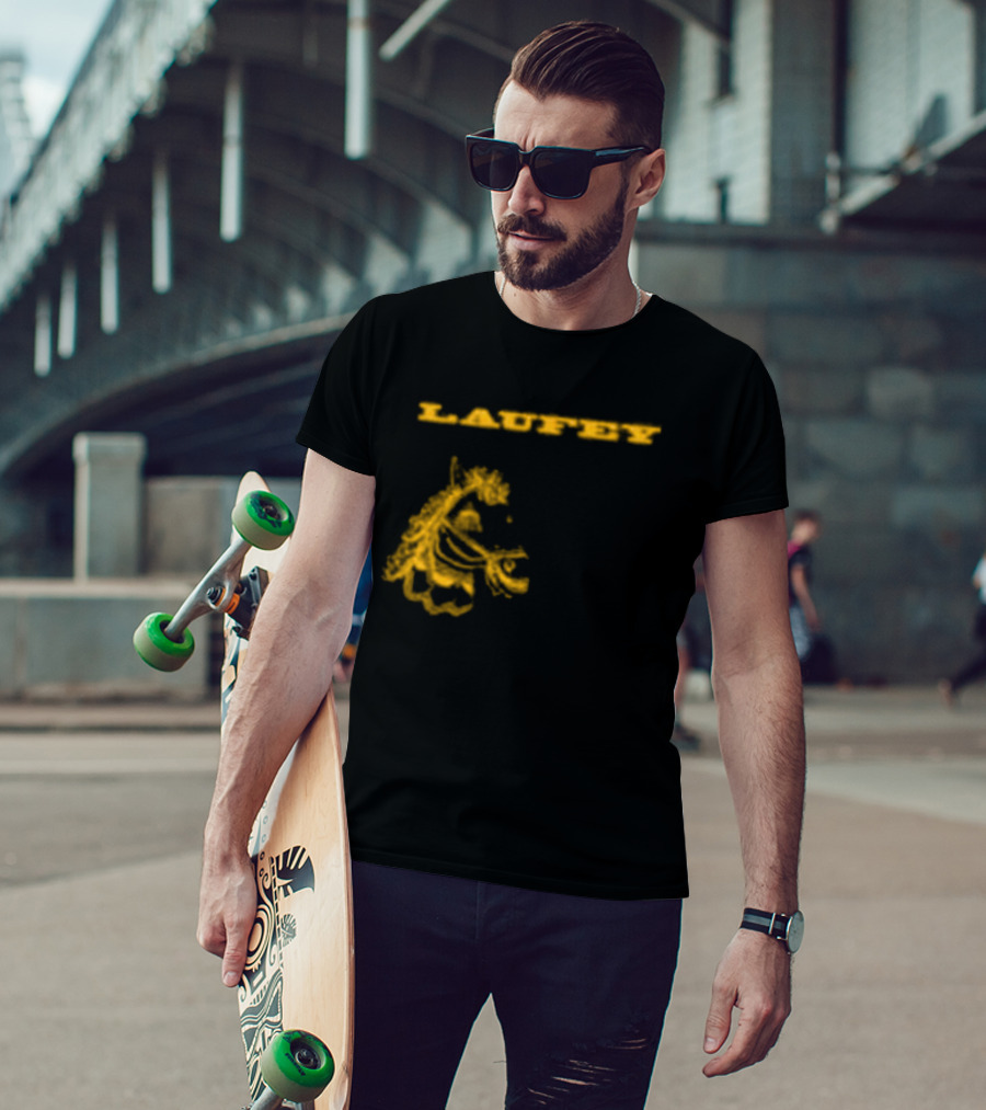 Laufey A Matter Of Time Tour Brown T-Shirt