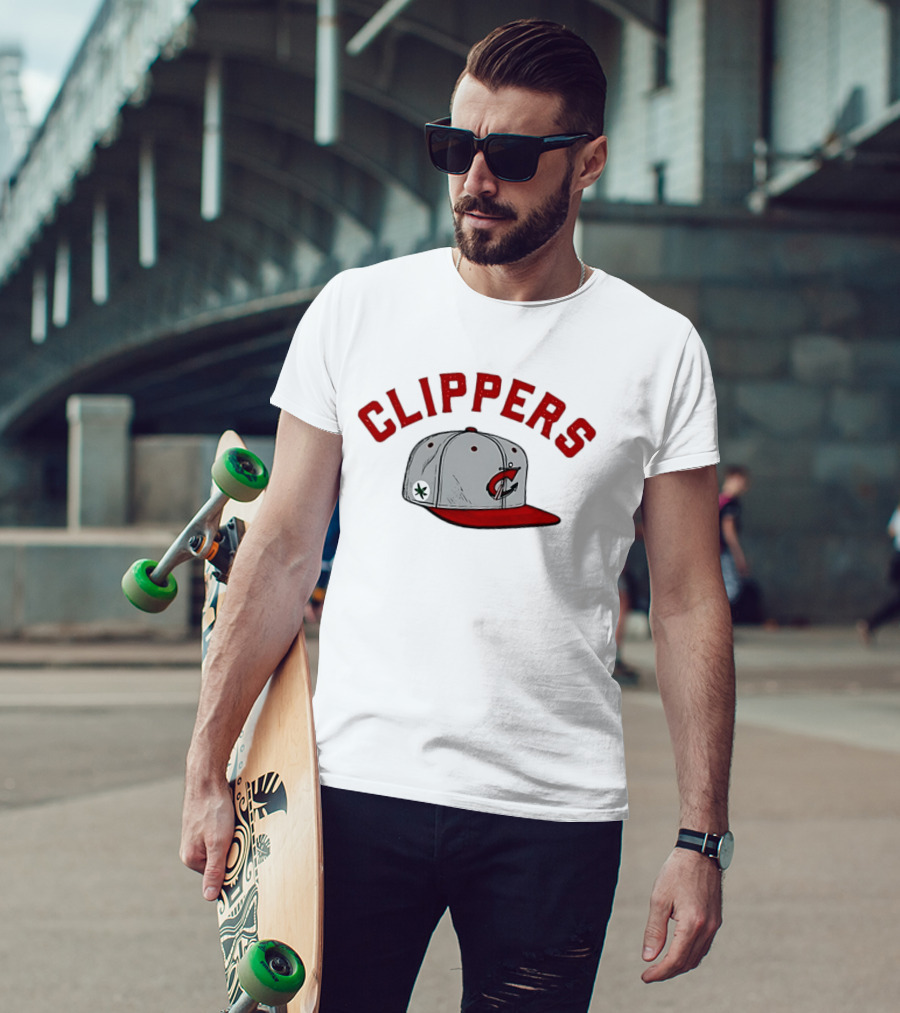 Columbus Clippers Baseball Cap Ohio State Buckeyes Clover T-Shirt