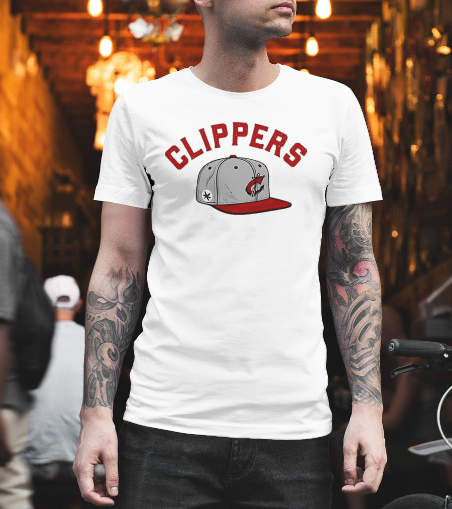 Columbus Clippers Baseball Cap Ohio State Buckeyes Clover T-Shirt