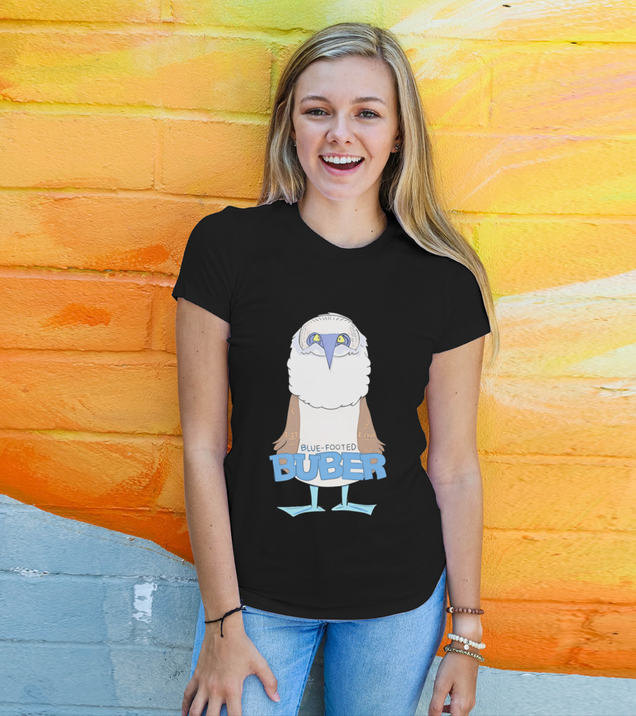 Blue Footed Buber I It I Thou Blue Footed Booby Bird T-Shirt