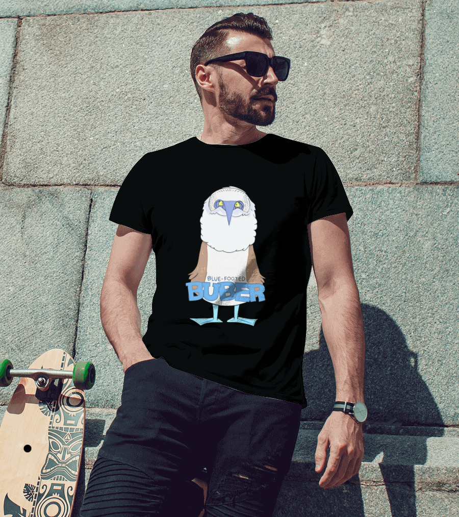 Blue Footed Buber I It I Thou Blue Footed Booby Bird T-Shirt