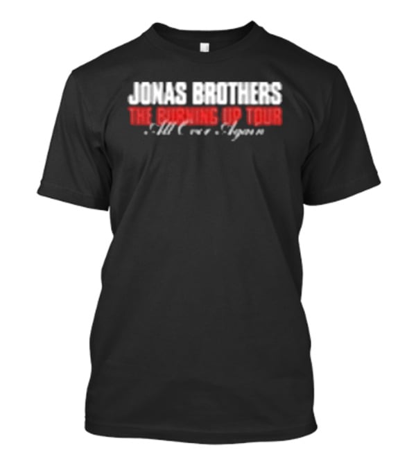 Jonas Brothers The Burning Up Tour 2008 Live MSG T-Shirt