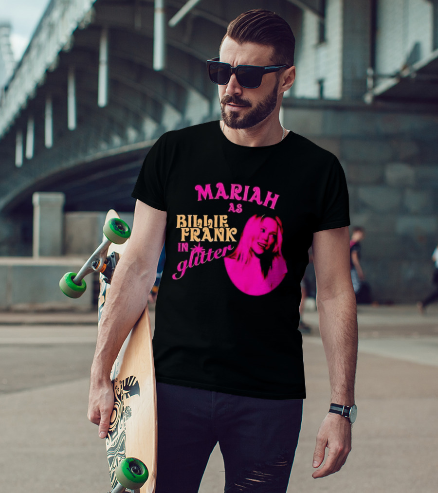 Mariah As Billie Frank In Glitter Pink Image T-Shirt