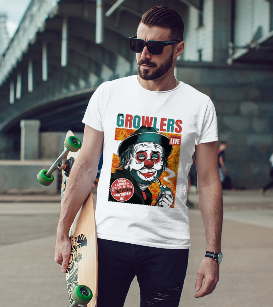 Los Growlers 2 Nights Live Concert September 25 26 2026 The Pearl Vancouver BC T-Shirt