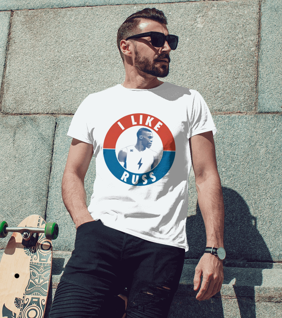 I Like Russ Oklahoma City Thunder Westbrook T-Shirt