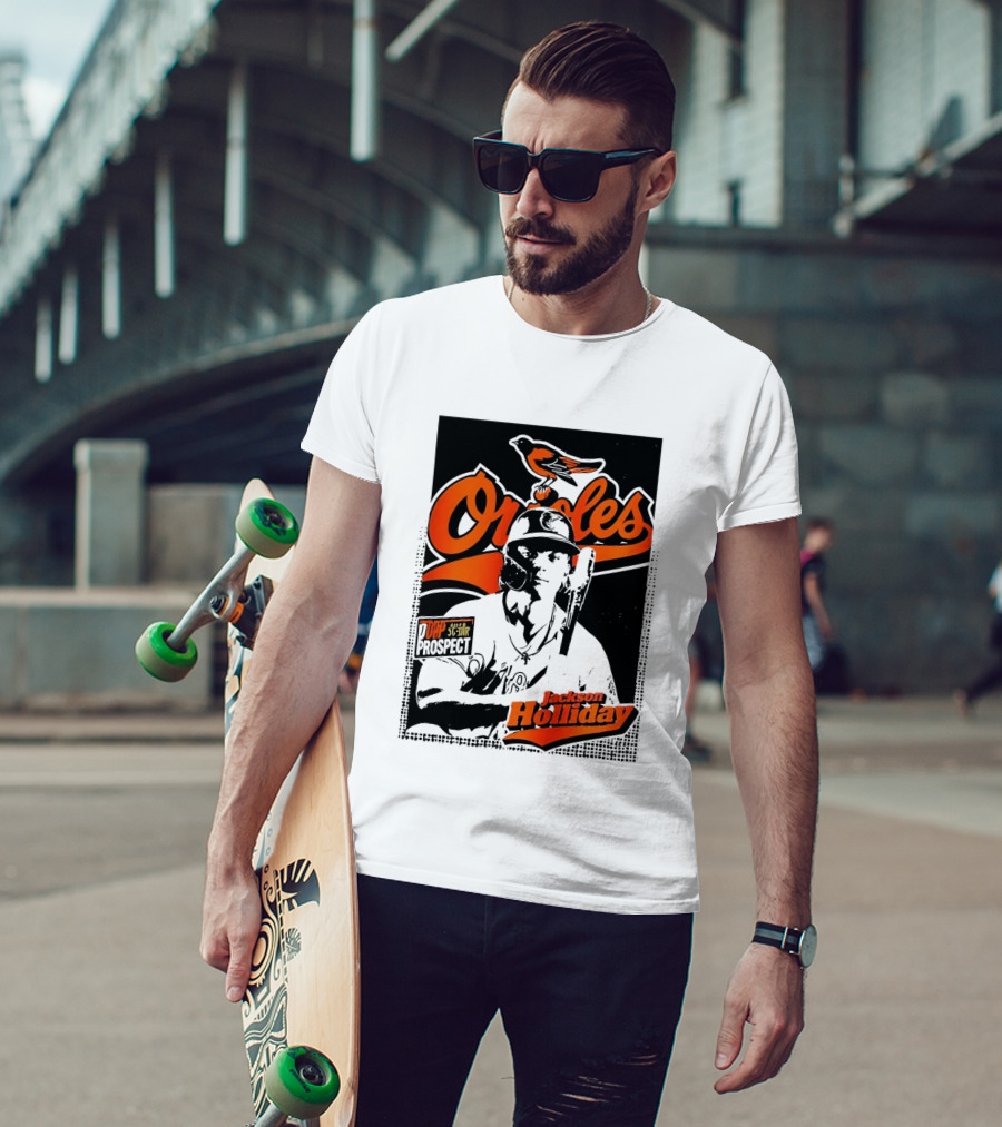 Orioles Top Prospect All Star Jackson Holliday Debut 2026 T-Shirt