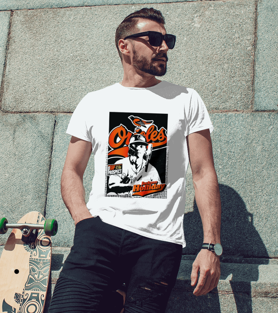 Orioles Top Prospect All Star Jackson Holliday Debut 2026 T-Shirt