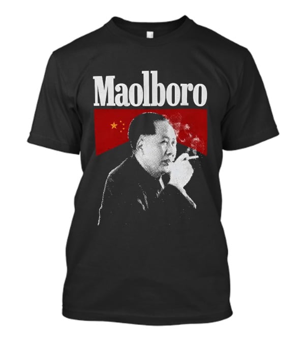 Maolboro Smoking Chairman Mao Zedong Communist T-Shirt