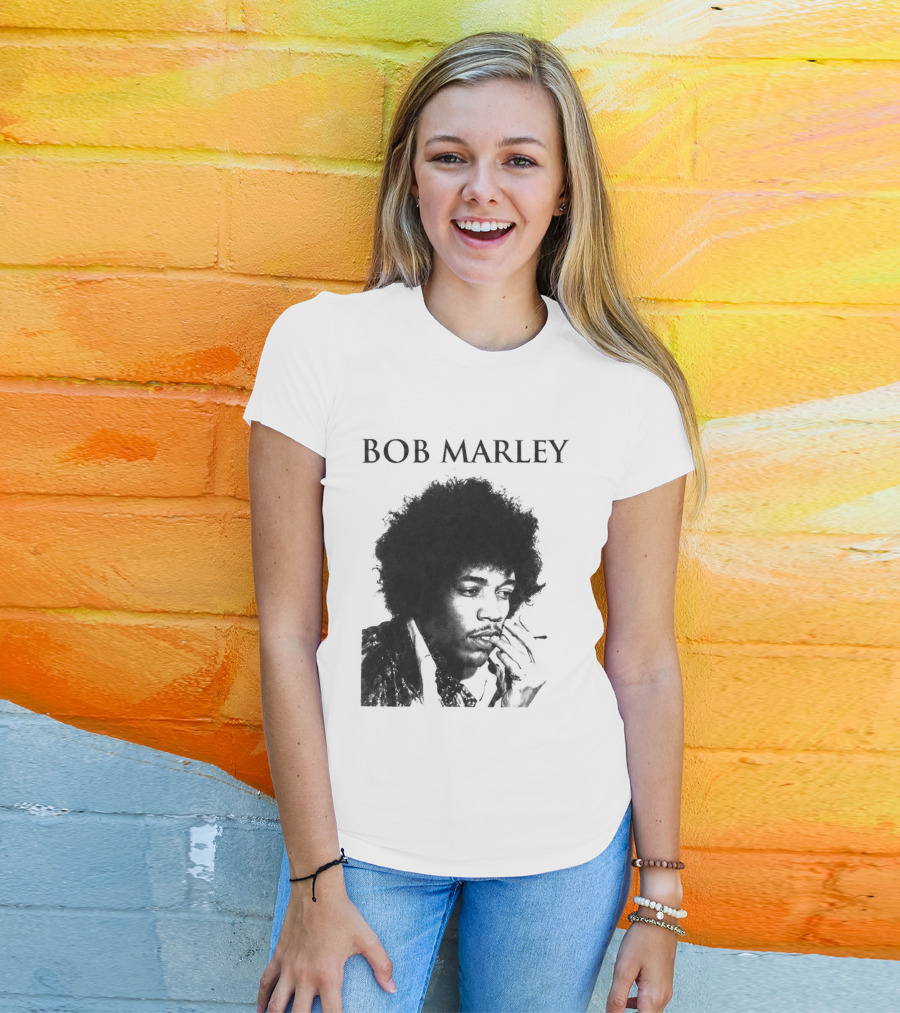 Bob Marley Jimi Hendrix T-Shirt