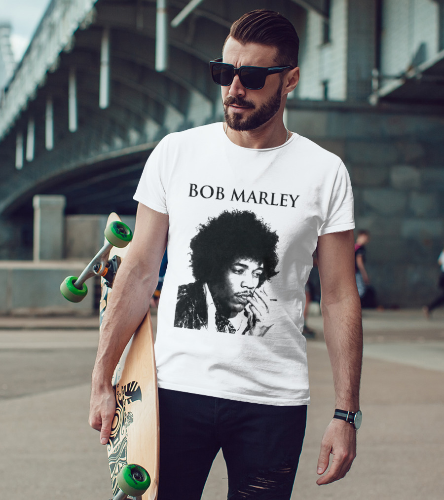Bob Marley Jimi Hendrix T-Shirt