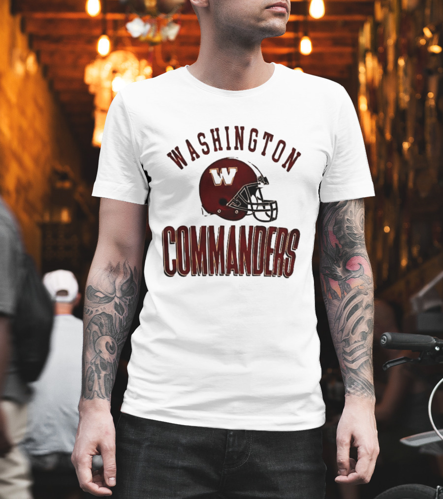 Washington Commanders Helmet Everyone Es Women's Sports T-Shirt