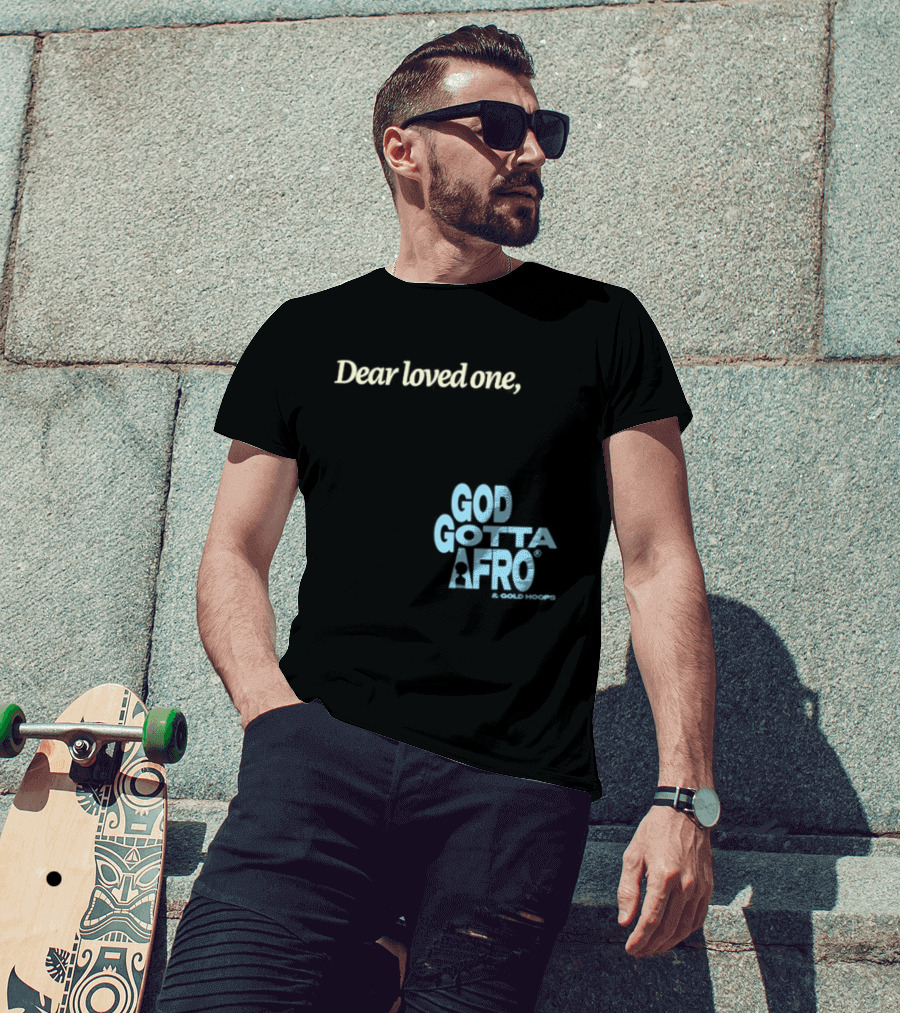 Roc Nation Rapsody Dear Loved One God Got A Afro T-Shirt