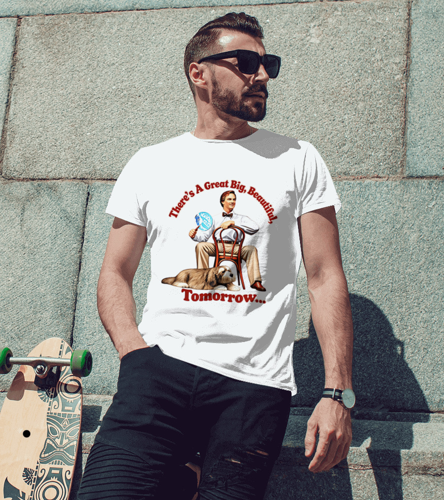 There's A Great Big Beautiful Tomorrow Carousel Of Progress Nostalgia T-Shirt