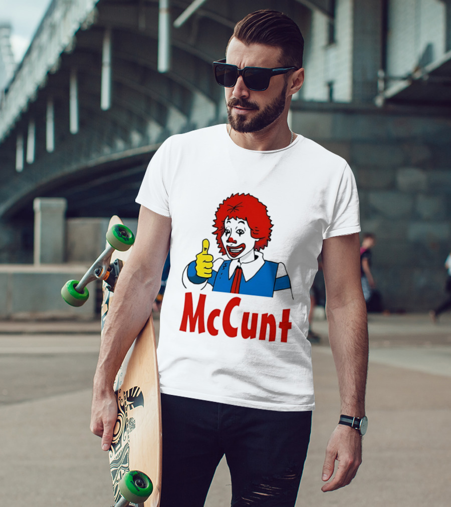 Ronald McDonald McCunt Thumbs Up Red Hair Blue Outfit T-Shirt