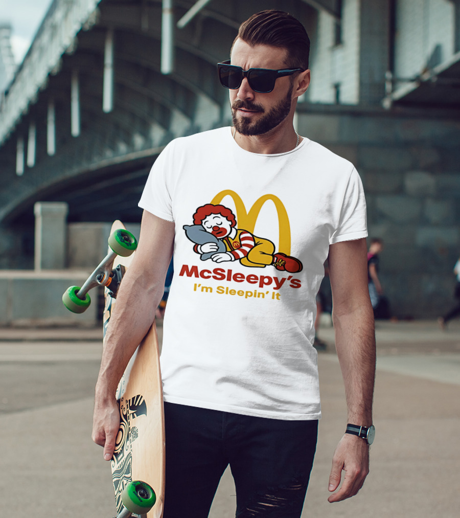 McSleepy's I'm Sleepin' It Ronald McDonald T-Shirt