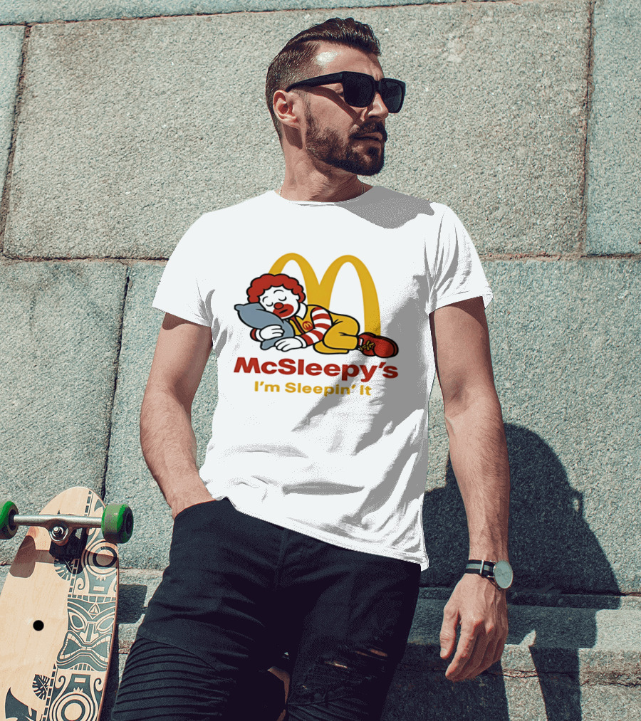 McSleepy's I'm Sleepin' It Ronald McDonald T-Shirt