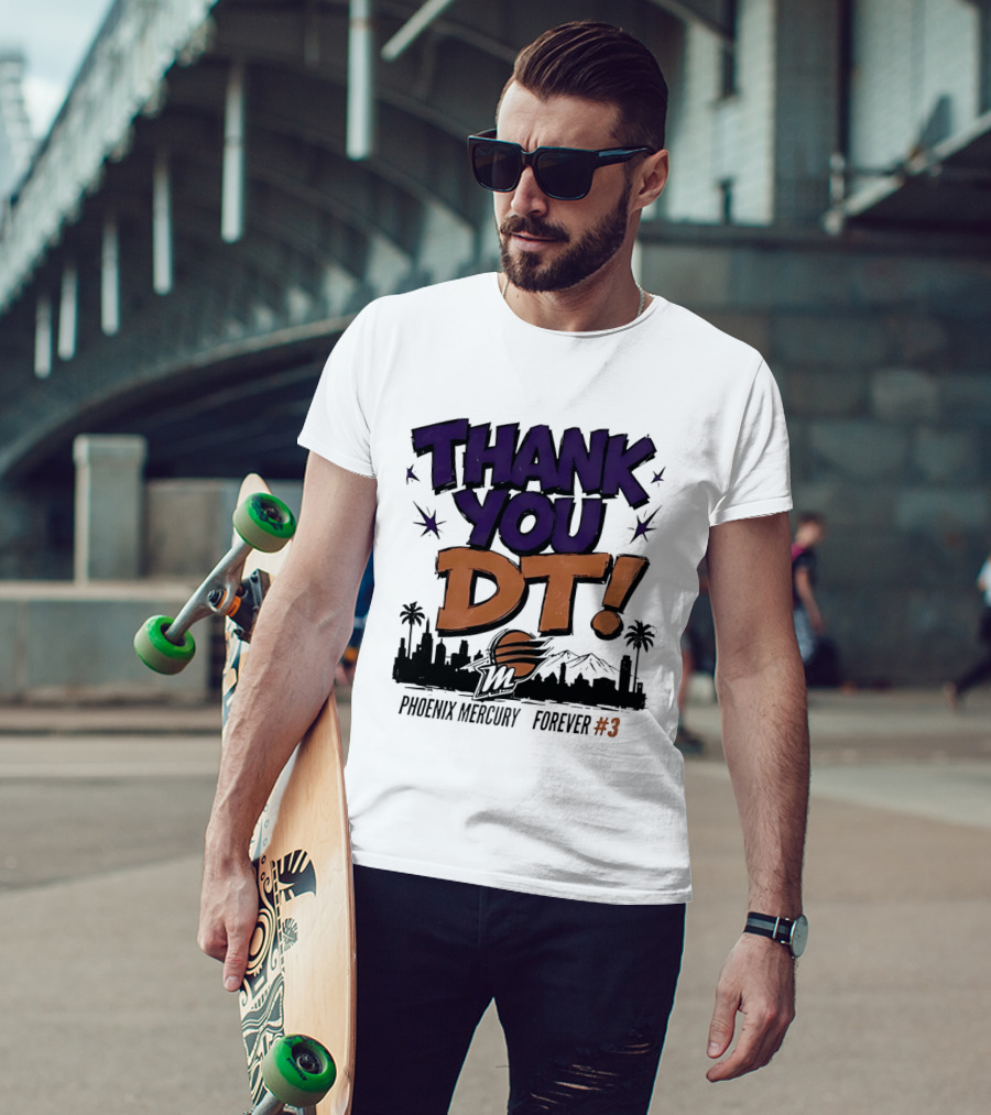 Thank You DT Phoenix Mercury Forever #3 T-Shirt