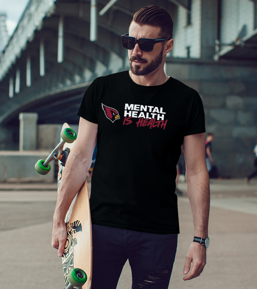 Arizona Cardinals Mental Health Is Health T-Shirt