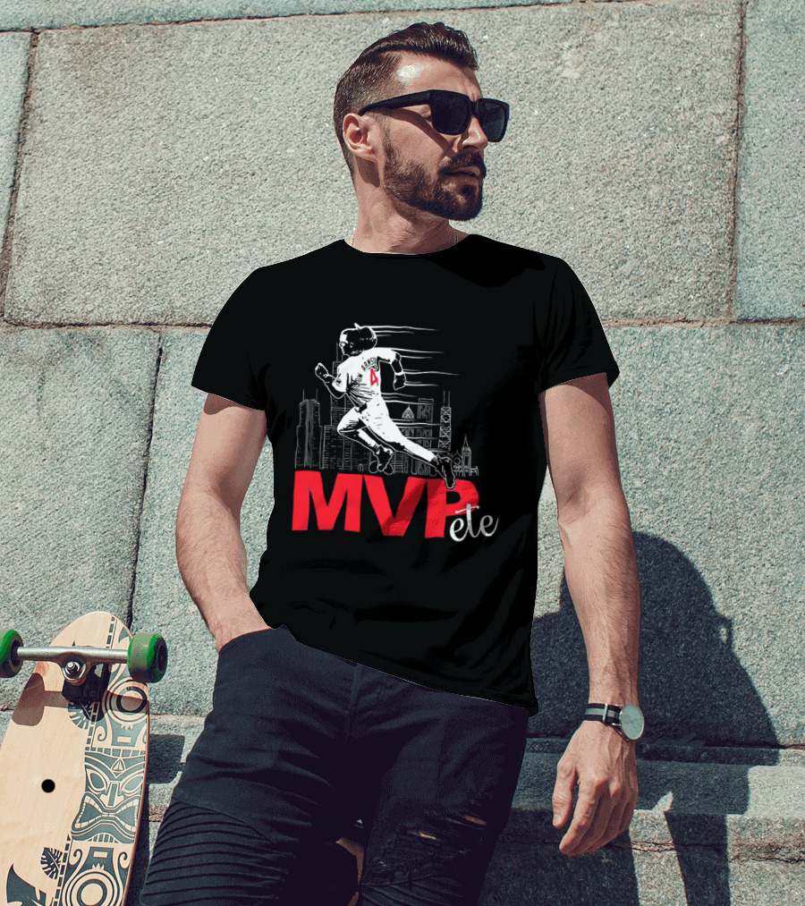 Chicago Northside Baseball MVPete Skyline Running Player T-Shirt