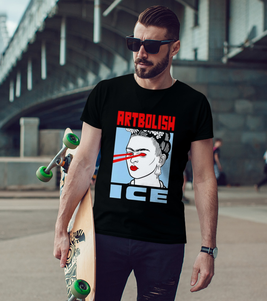 ARTBOLISH ICE Frida Kahlo Lalo T-Shirt