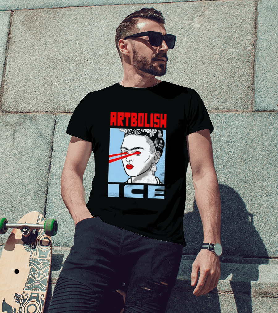 ARTBOLISH ICE Frida Kahlo Lalo T-Shirt