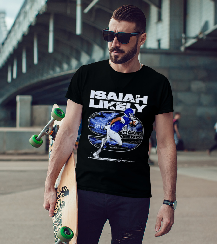 Isaiah Likely Tight End New York Giants Player T-Shirt