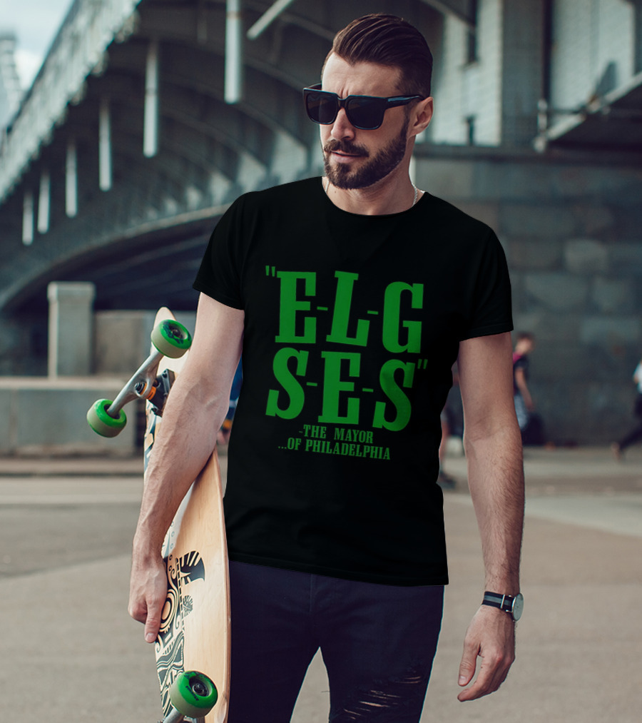 Philadelphia Eagles ELGSES The Mayor Of Philadelphia T-Shirt