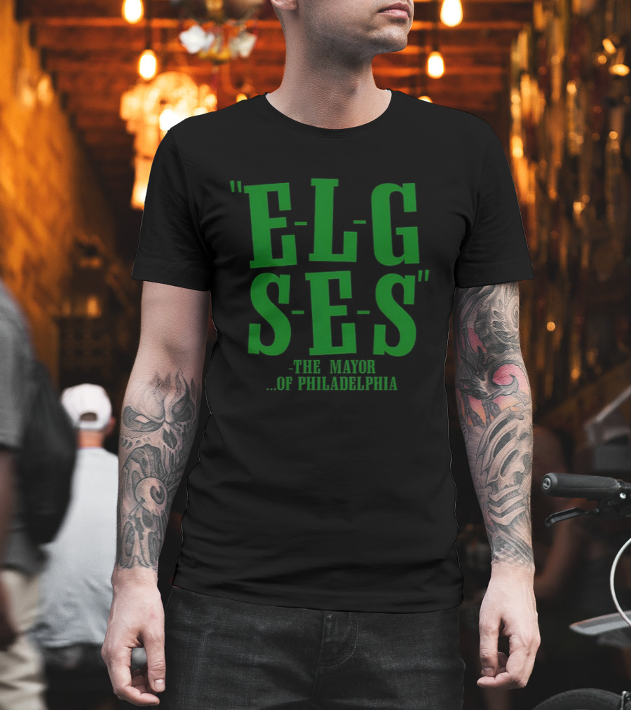 Philadelphia Eagles ELGSES The Mayor Of Philadelphia T-Shirt