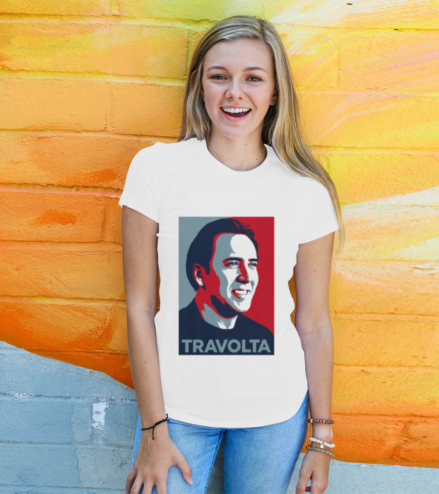 Nicolas Cage Travolta Hope Face Off Image T-Shirt