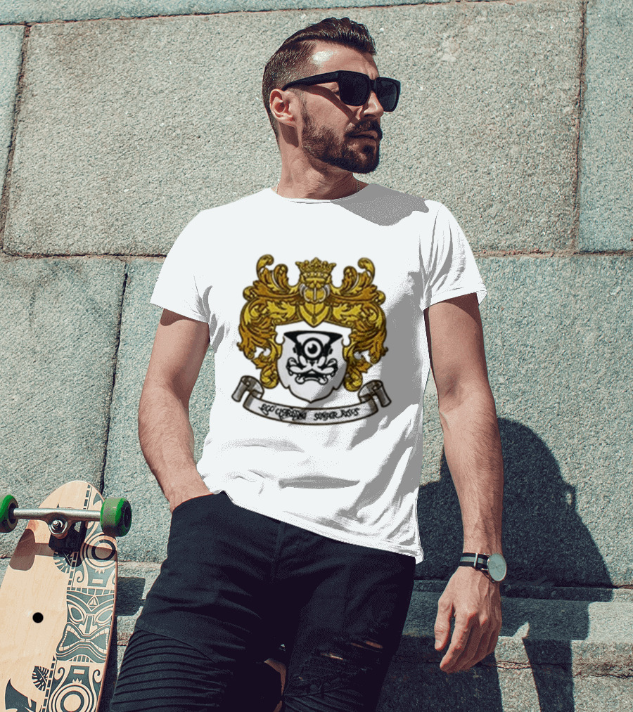 Frost Children Emotional Swaggage Crest Crown Motif T-Shirt