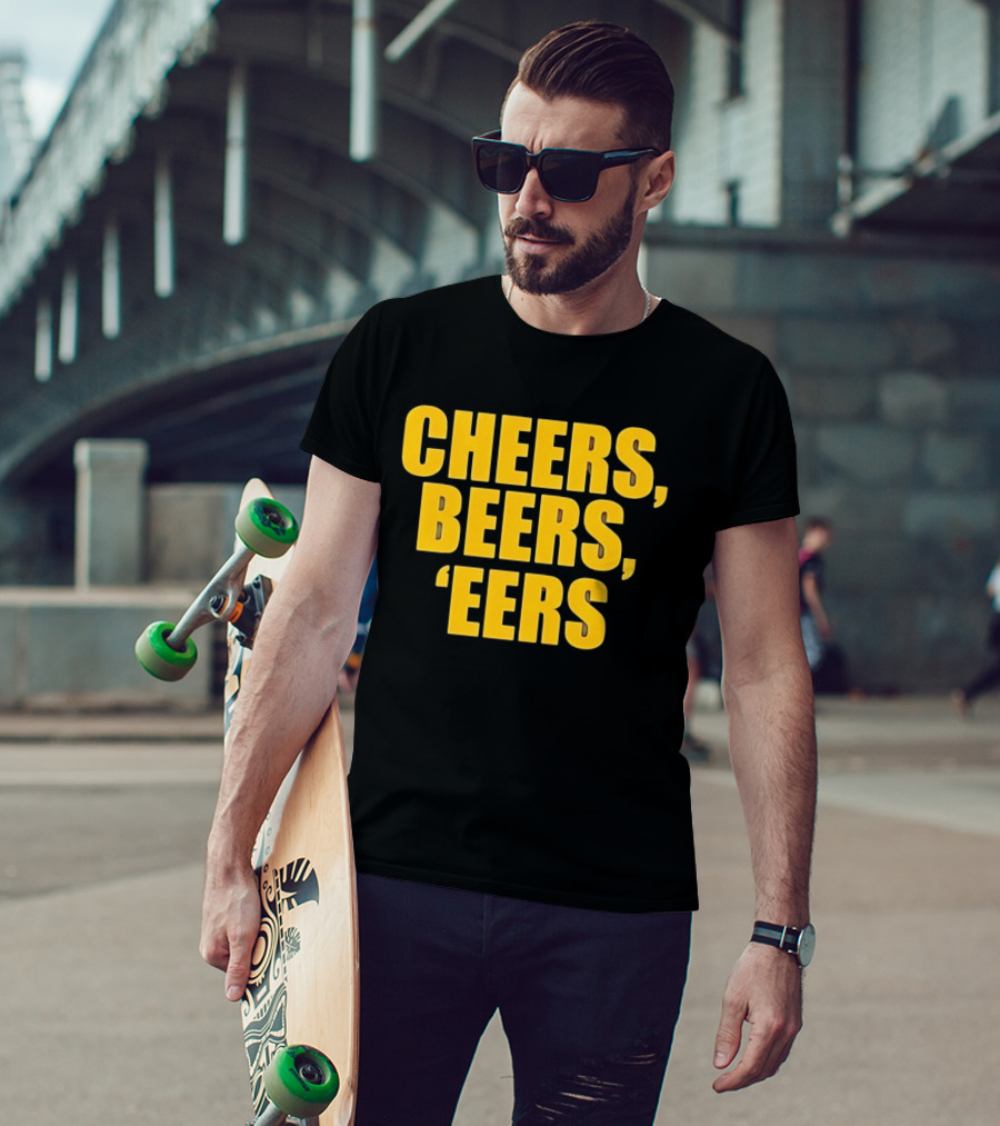 Cheers Beers Eers West Virginia Mountaineers Fans Celebration T-Shirt