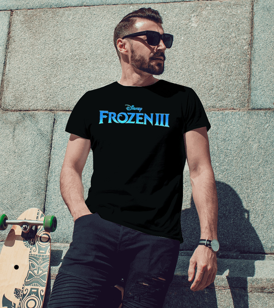 Disney Frozen III D23 2026 Concept Fall 2027 Theaters T-Shirt