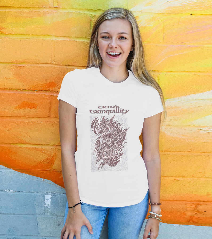 Dark Tranquillity Dragon Illustrative Concept T-Shirt