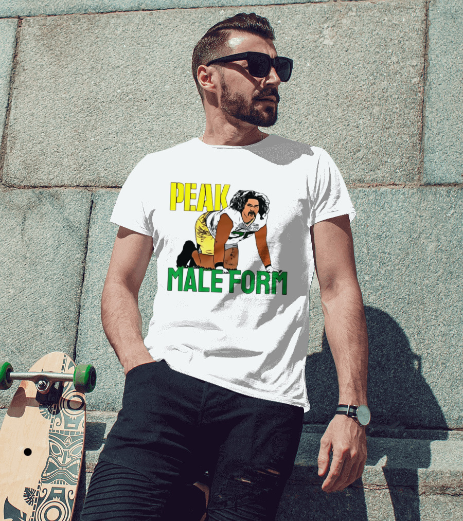 Sean Rhyan Peak Male Form Green Bay Packers Football T-Shirt