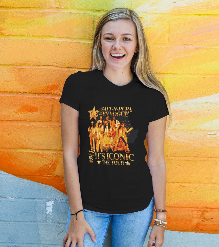 TLC Salt N Pepa And En Vogue It's Iconic The Tour T-Shirt
