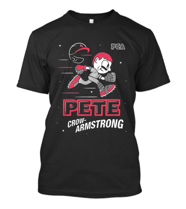 PCA Pete Crow Armstrong Super Speed Video Game Numbers T-Shirt