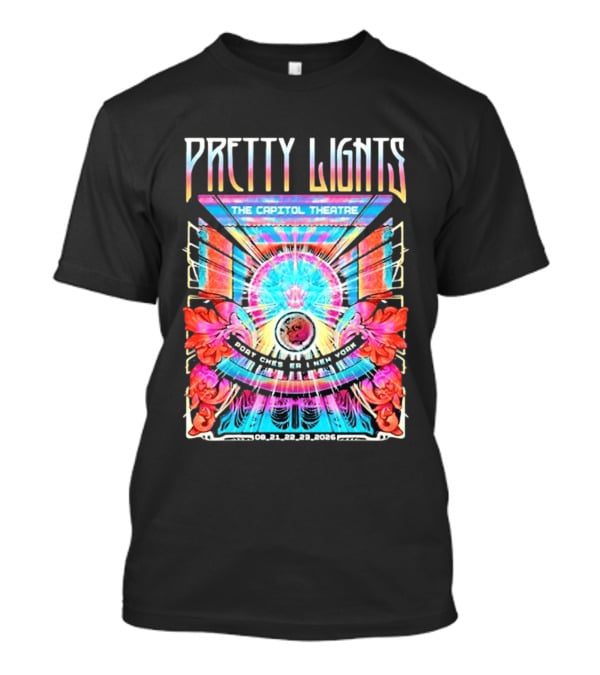 Pretty Lights The Capitol Theatre Port Chester NY August 21 23 2026 T-Shirt
