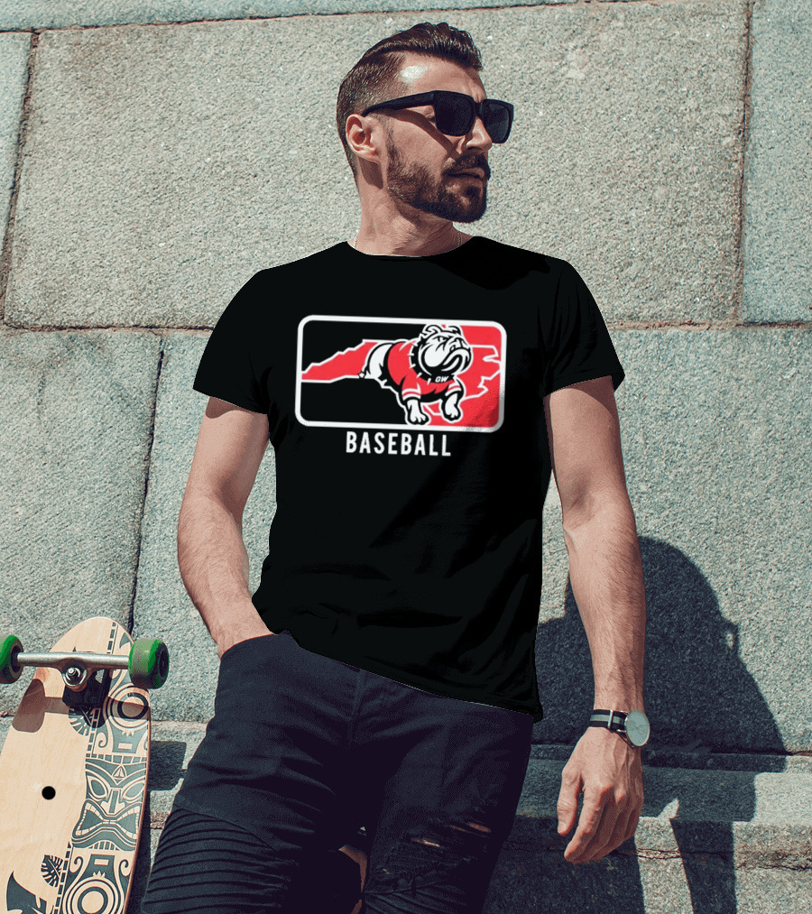 Runnin' Bulldogs Baseball Day 10 Christmas T-Shirt