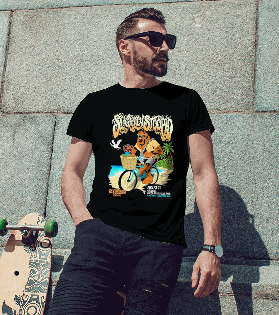 Slightly Stoopid Cocoa Riverfront Park August 21 The Elovaters Demn Event 2026 T-Shirt