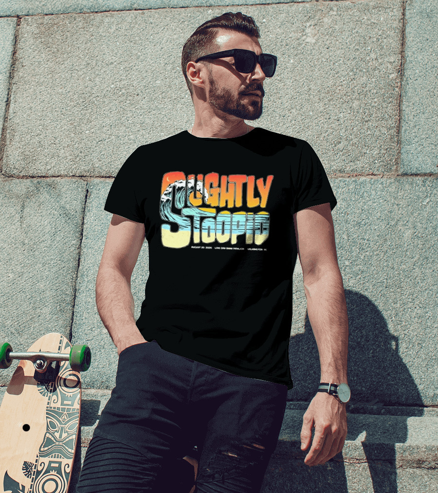 Slightly Stoopid August 20 2026 Live At Live Oak Bank Pavilion Wilmington NC T-Shirt