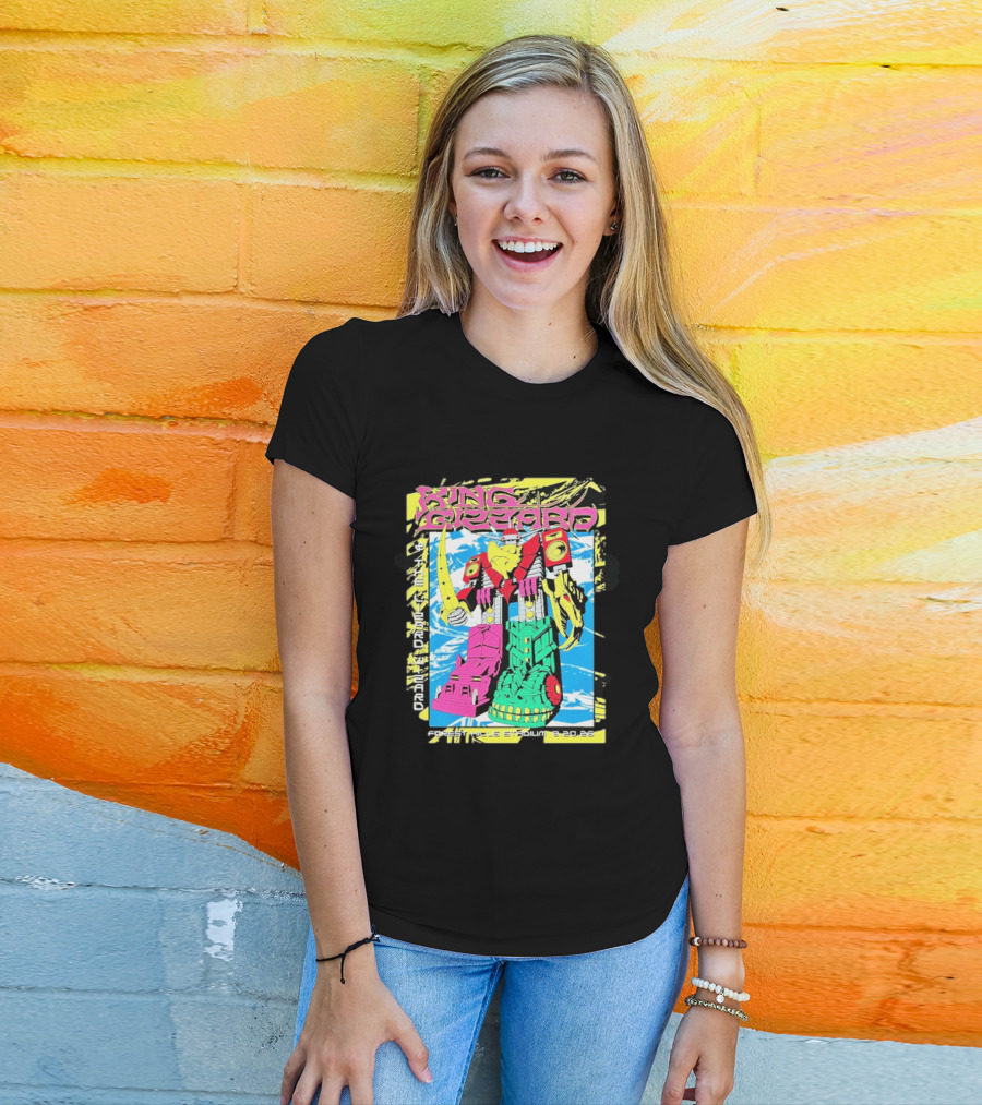 King Gizzard And The Lizard Wizard Queens New York 2026 Forest Hills Stadium August 20 Robot T-Shirt