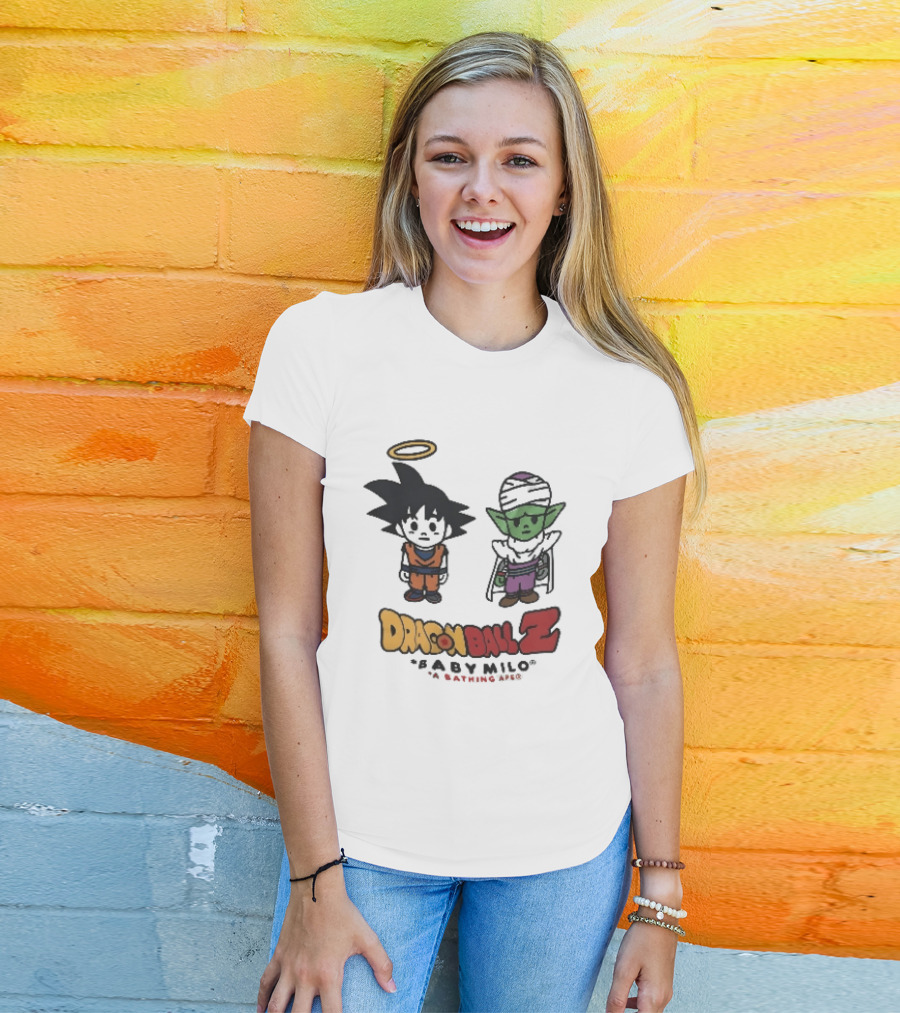 Dragon Ball Z Baby Milo Goku Piccolo Collaboration T-Shirt