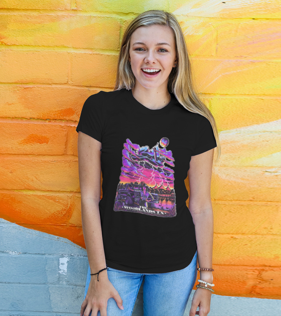 311 August 23 2026 The Cynthia Woods Mitchell Pavilion The Woodlands TX Lightning Scene T-Shirt