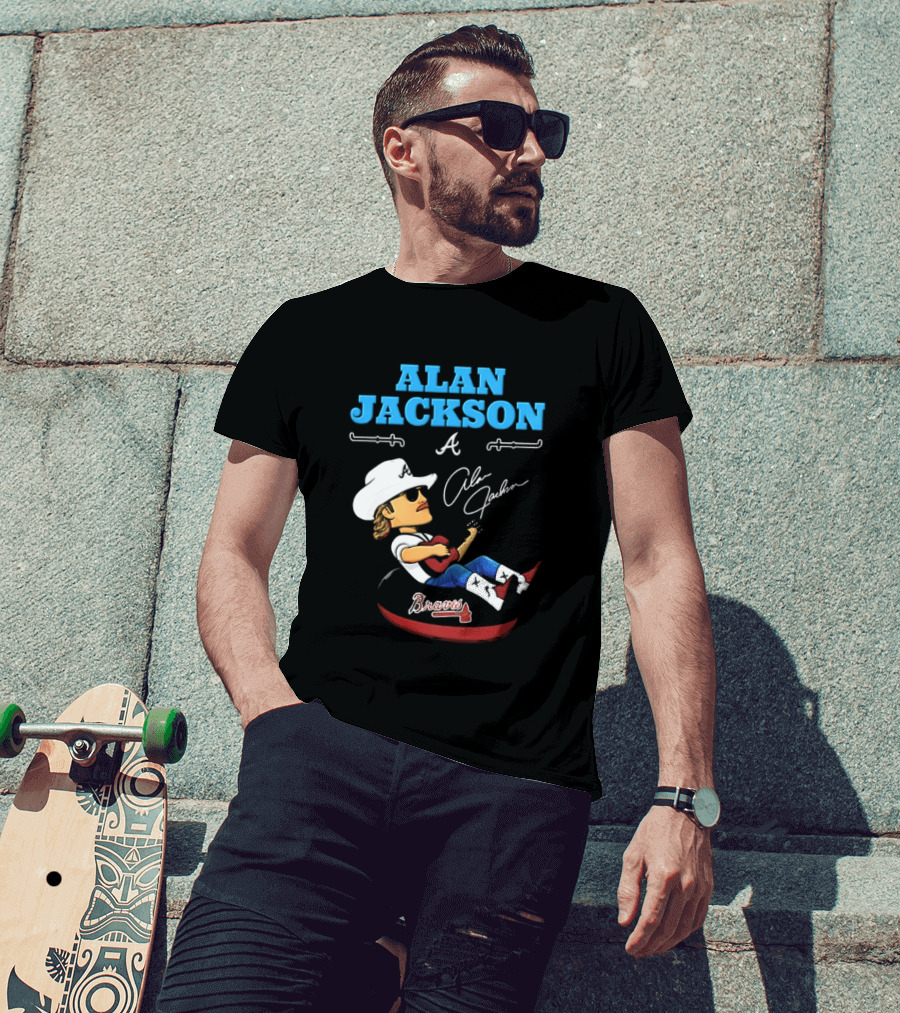 ALAN JACKSON Braves Celebration Night Atlanta Georgia 2026 T-Shirt
