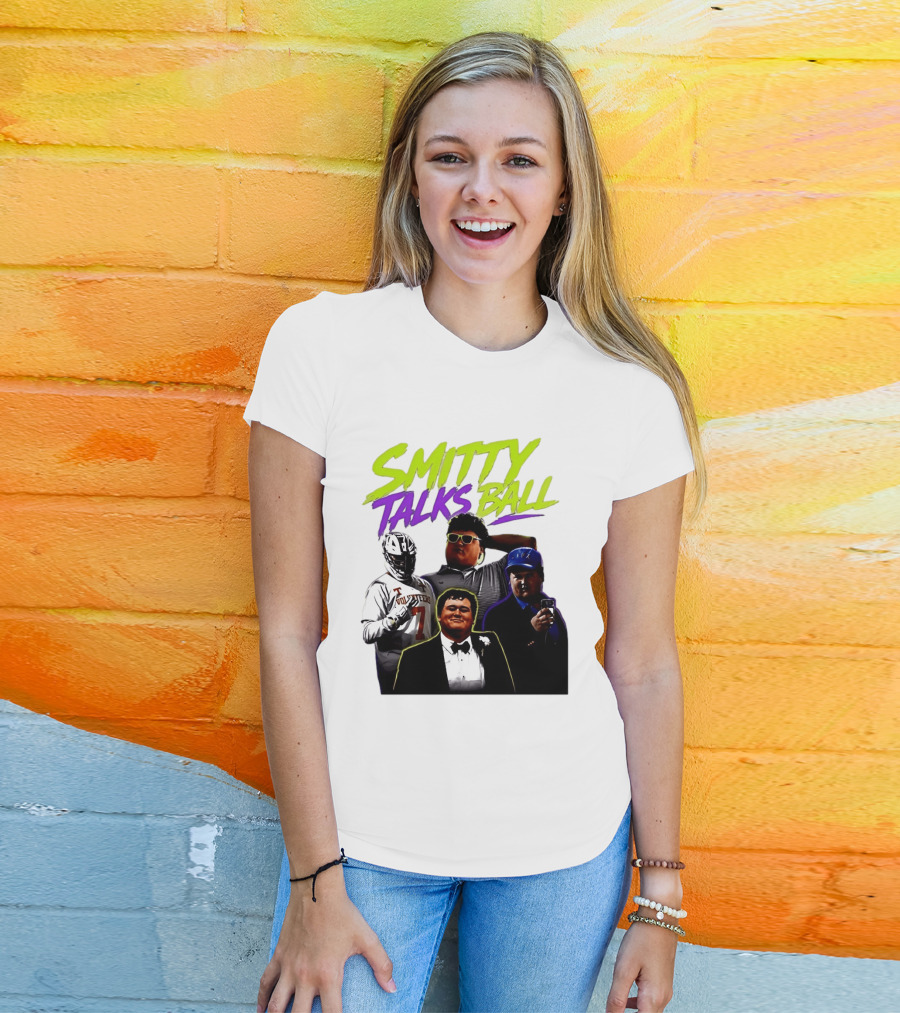 Smitty Talks Ball Tennessee Volunteers Fans Sports T-Shirt